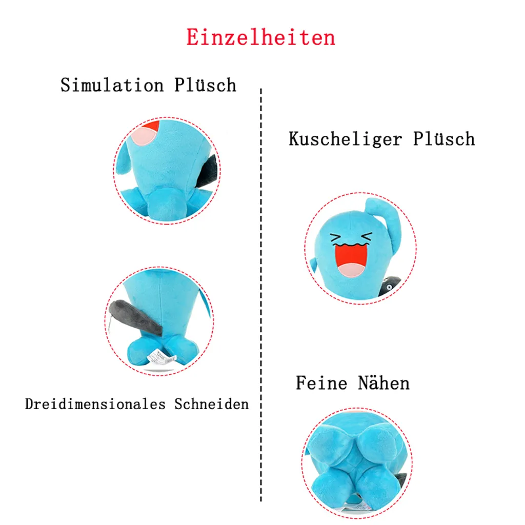Kuscheltiere Pokémon Plüsch Figur (30cm) - Charakter: Sicherlich Weng - Stofftier Geschenke Für Kinder – Bild 6