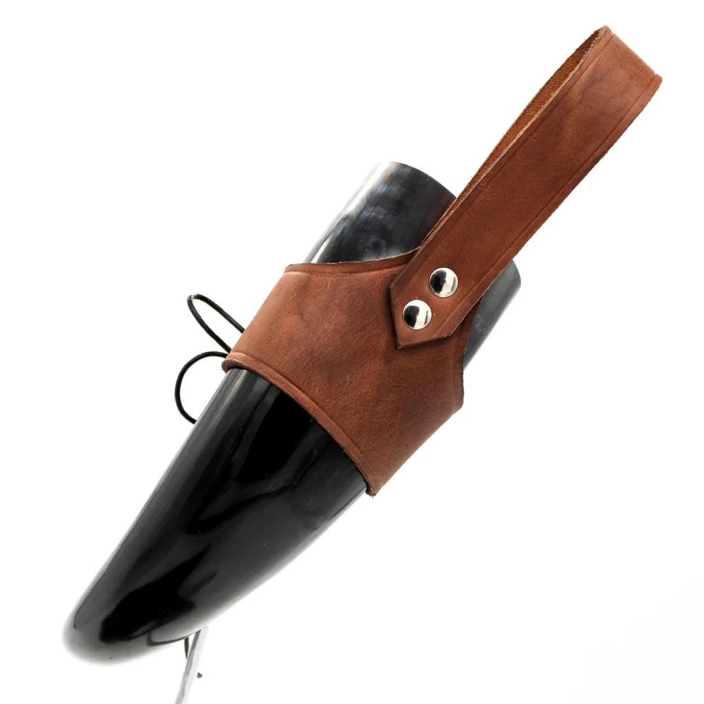 Trinkhornhalter Mit Trinkhorn 0,25 L -0,65 L 0,4 L – Bild 4