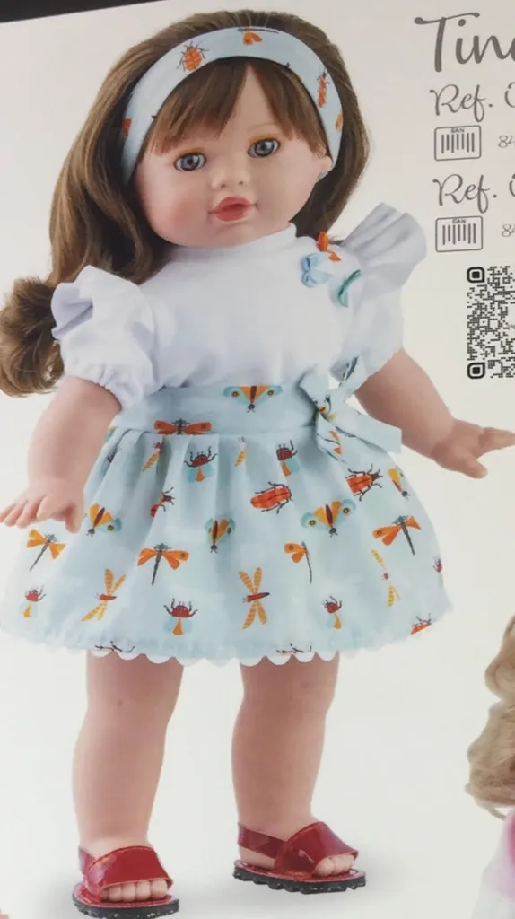 Puppe Charlotte 42 Cm Mit Langen Haaren & Schlafaugen Spielzeug – Bild 7