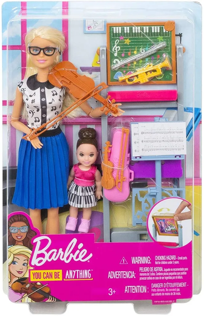 Barbie Musiklehrerin-Puppe (blond) Und Spielset – Bild 10