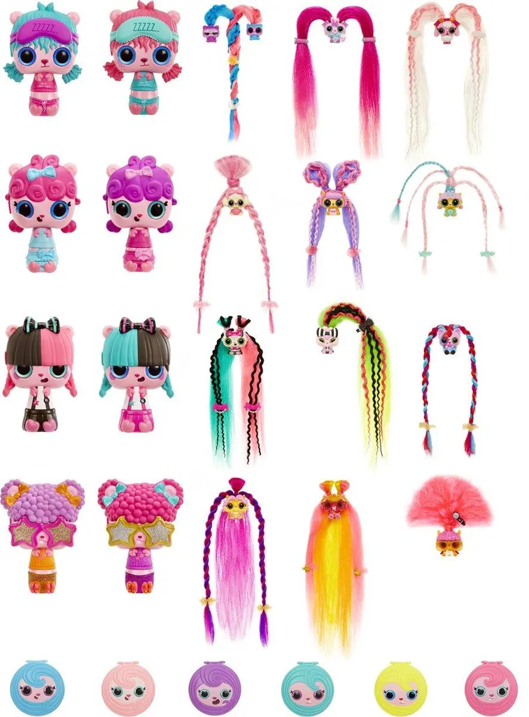 MGA Entertainment 562672E7C Pop Pop Hair Surprise 3-in-1 Pops Series 1 - Sortiert – Bild 5
