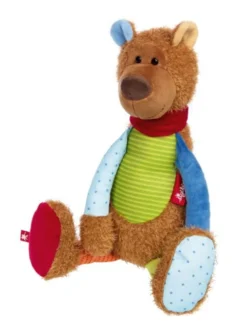 Sigikid Patchwork Sweety Bär 42969 - Sigikid Sweety Cuddly Friends Bär 37cm
