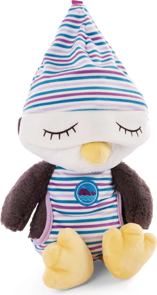 NICI Spielwaren Schlafmützen Pinguin Pingulini, 22 Cm (48520) Kuscheltiere Teddies & Plüschfiguren PB22 48520,NICI,Schlafmützen,Kuscheltier,Plüschtier,Einschlafen,Nacht,Bett,Pinguin,Pingulini – Bild 2