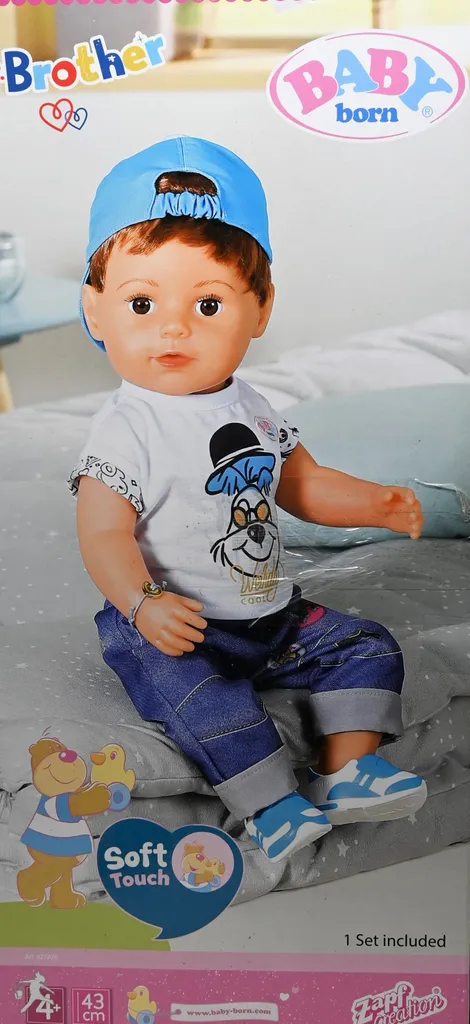 Zapf Creation Zapf BABY Born? Soft Touch Brother 43 Cm| 827826 – Bild 14