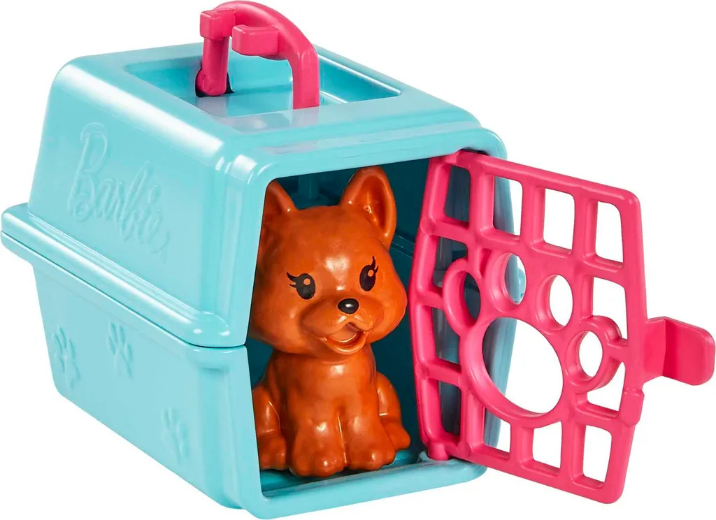 Barbie Chelsea Tierklinik Spielset Mit Puppe (brünett), Tiere & Zubehör – Bild 4