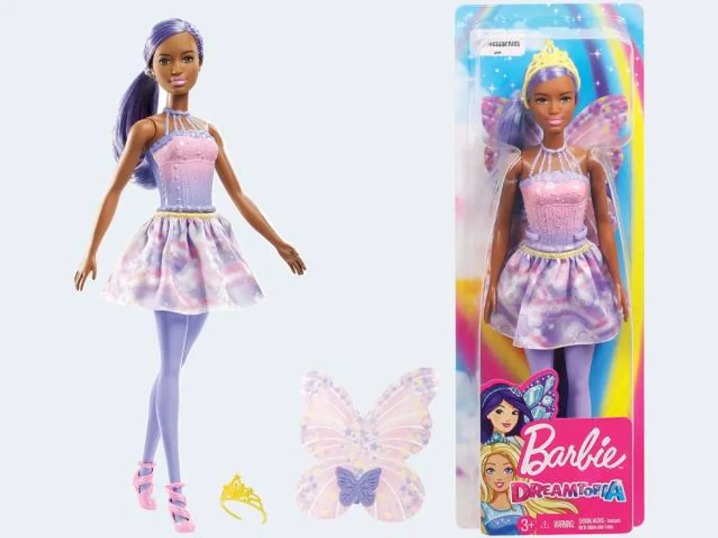 MATTEL Barbie Dreamtopia Fee Puppe - Lila Haare – Bild 13