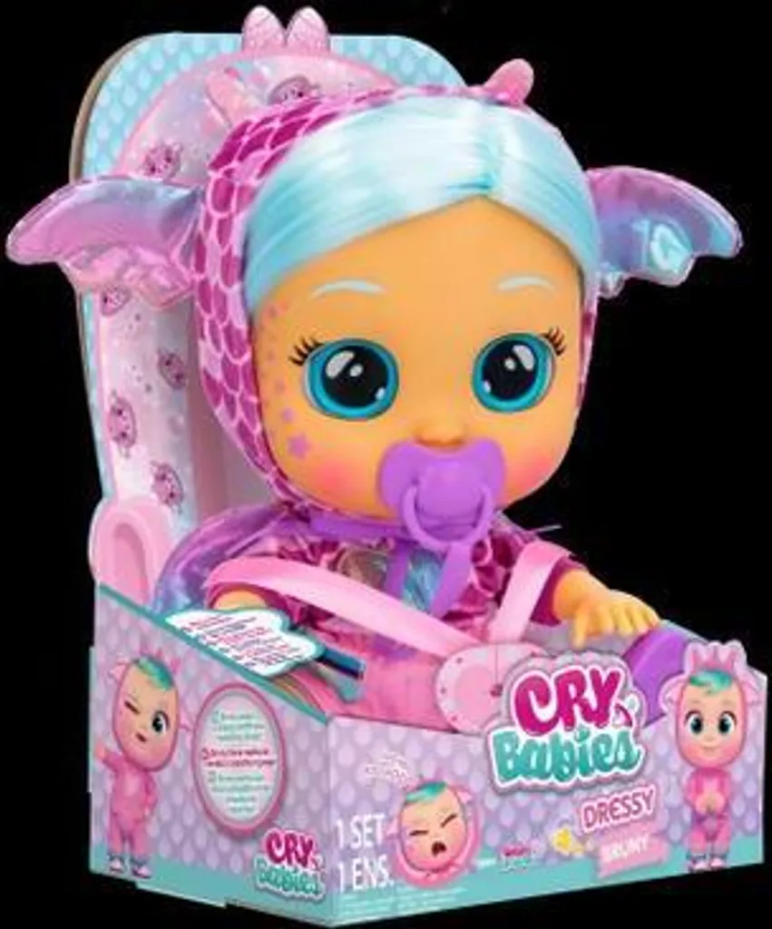 IMC Toys Spielwaren Cry Babies Dressy Fantasy Bruny Babypuppen Puppen Babypuppen – Bild 6