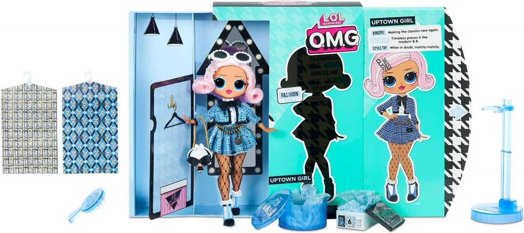 MGA Entertainment 570288PE7C L.O.L. Surprise OMG 3.8 Doll- Uptown Girl – Bild 4