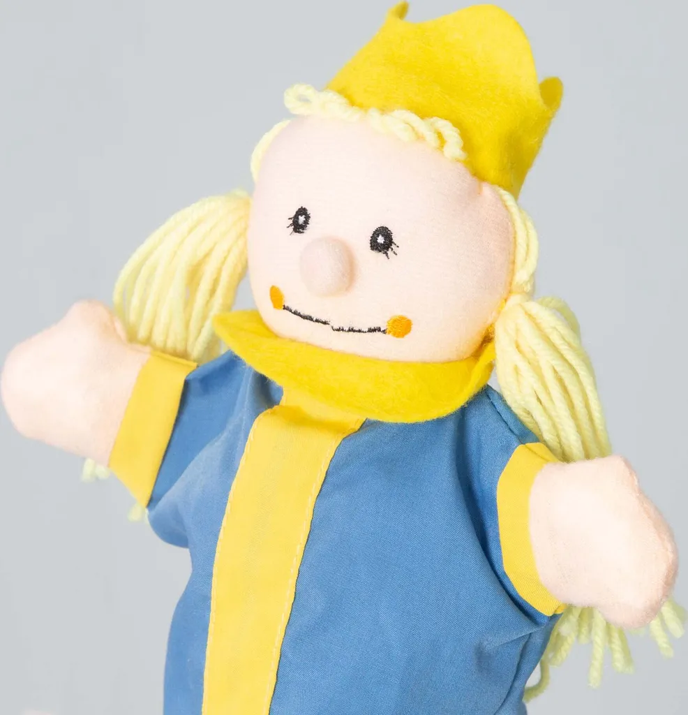 Roba Kasperlefiguren Aus Stoff, Handpuppenset 6-tlg., Kasperpuppen Für Puppentheater & Rollenspiel – Bild 5