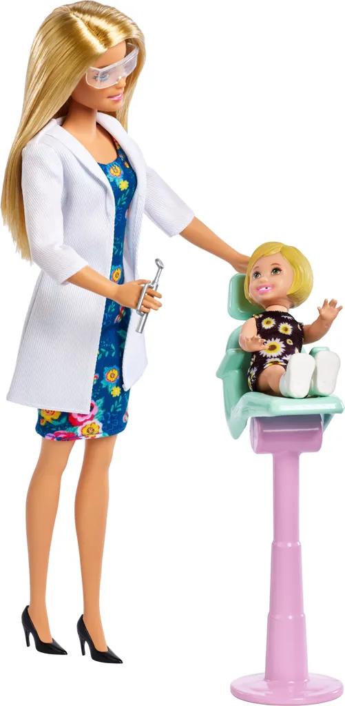 Barbie Zahnärztin-Puppe (blond) Und Spielset – Bild 4