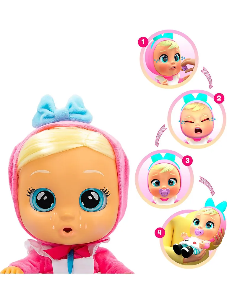 IMC Toys Spielwaren Cry Babies Dressy Alice Storyland Babypuppen Puppen Babypuppen – Bild 11