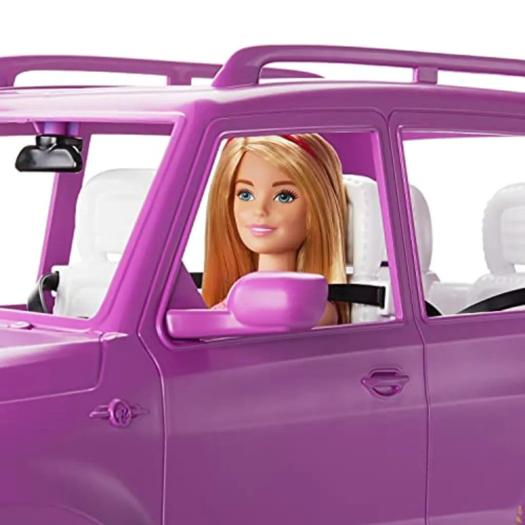 Barbie Groß Suv Barbie Auto + Puppe Mattel – Bild 3
