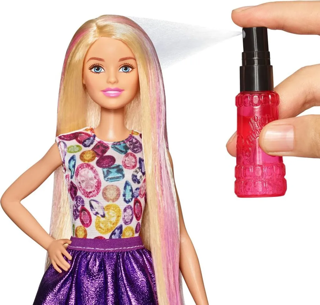 MATTEL Barbie Wellen- Und Lockenspaß Puppe. DWK49 – Bild 8