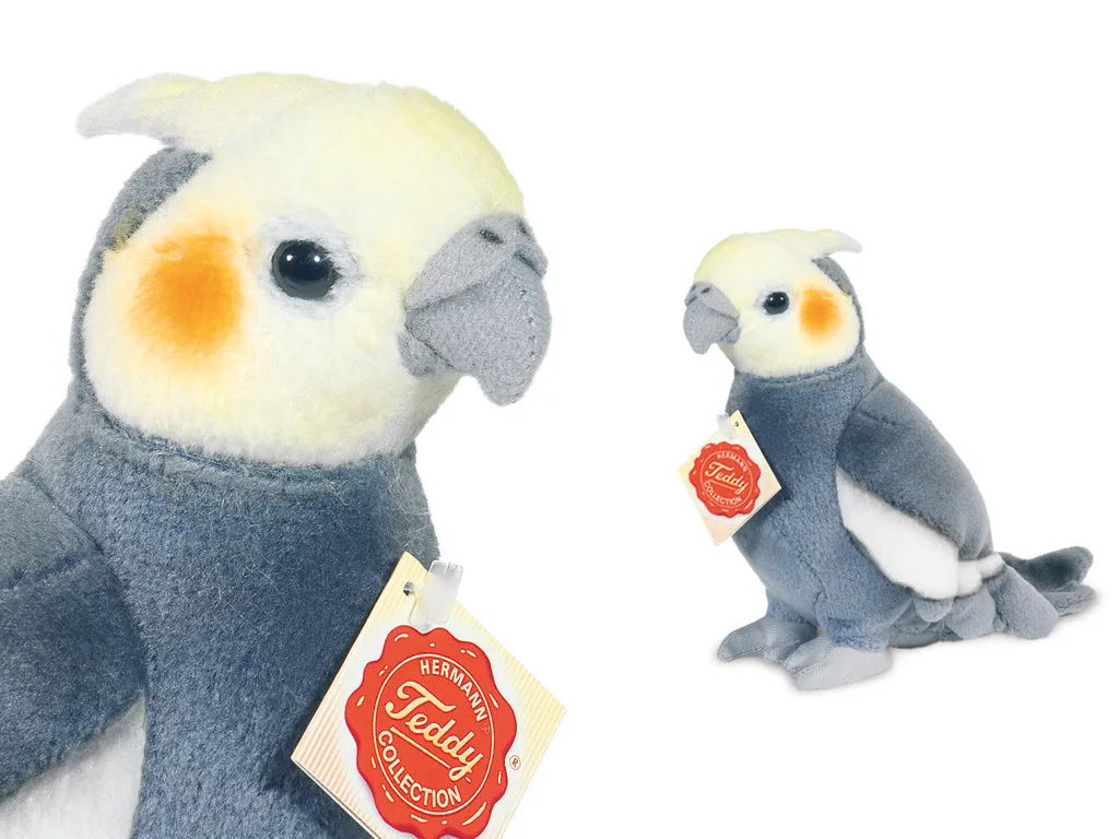Teddy Hermann - Plüschtier - Nymphensittich 17 Cm – Bild 6
