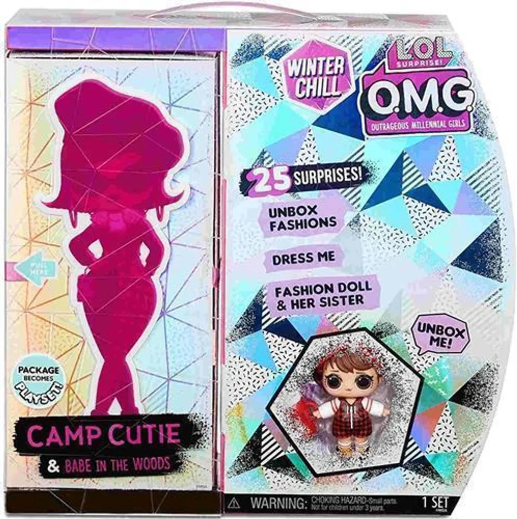 MGA Entertainment 570257E7C L.O.L. Surprise OMG Winter Wonderland Surprise - Doll 2 Camp Cutie And B – Bild 13