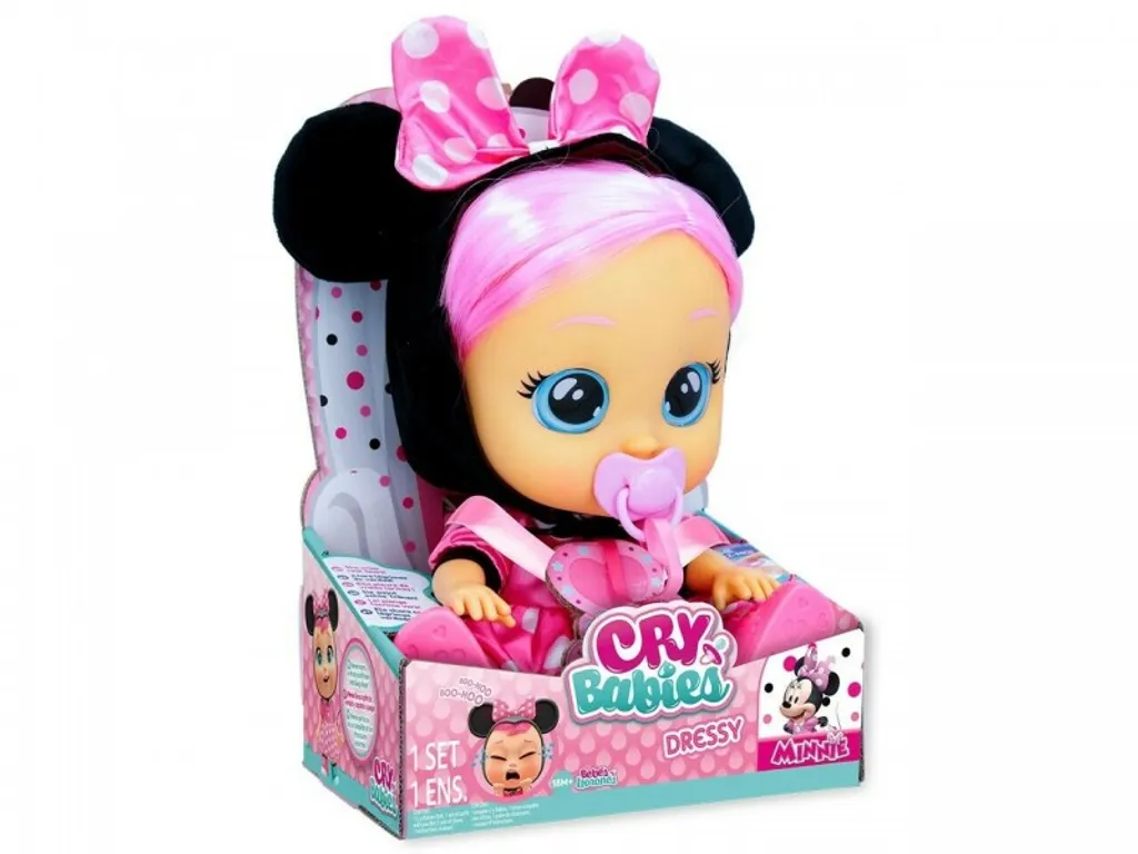 IMC Toys Spielwaren Cry Babies Dressy Disney Minnie Babypuppen Puppen Babypuppen – Bild 12