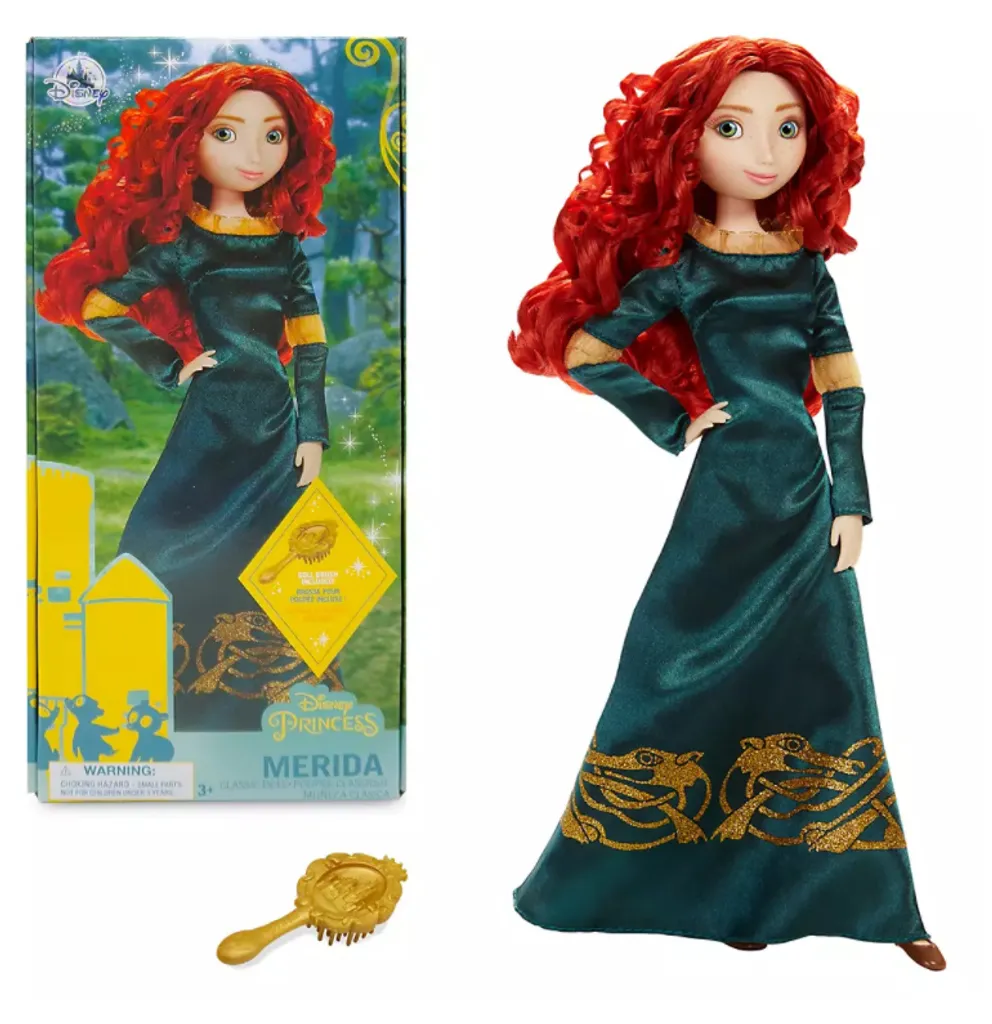 Offizielle Disney Brave - Merida Classic Puppe Mit Pinsel