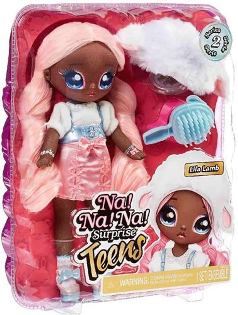MGA Entertainment 575504EUC Na! Na! Na! Surprise Teens Doll - Lila Lamb – Bild 6