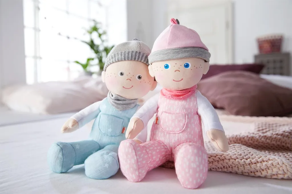 HABA Kuschelpuppe Pit, Schmusepuppe, Puppe, Stoffpuppe, Ab 0 Jahren, 305753 â Bild 3