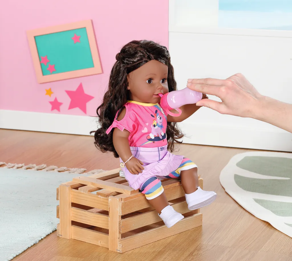 Zapf Creation BABY Born Schwester Mit Braunen Augen 43cm – Bild 6