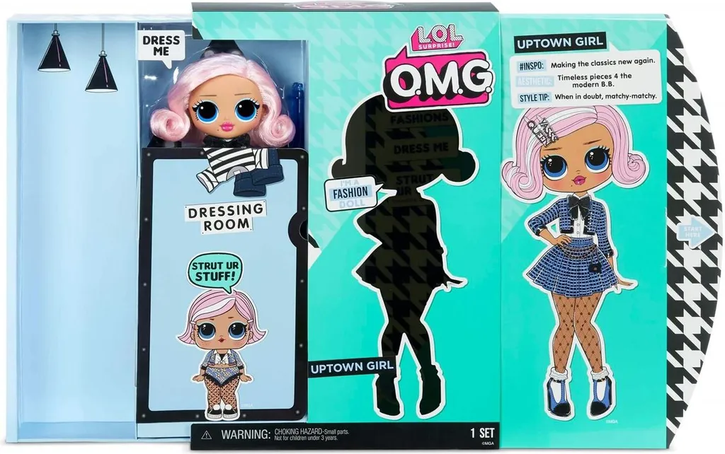 MGA Entertainment 570288PE7C L.O.L. Surprise OMG 3.8 Doll- Uptown Girl – Bild 9