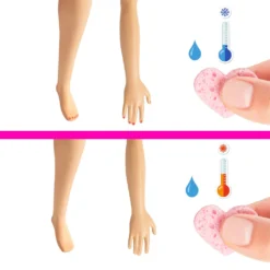Barbie Mani-Pedi Puppe (blond) Spielset, Anziehpuppe, Nagelstudio Mit Zubehör