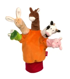 Sigikid My Little Theatre Handschuh Tiere, Puppentheater, Fingerpuppen, Spielzeug, 42786