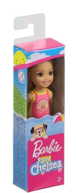 MATTEL GLN70 Barbie Chelsea Beach Puppe (dunkelblond)