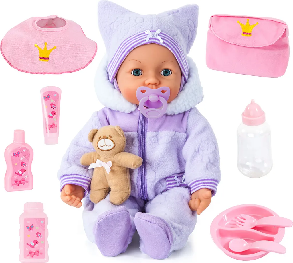 Bayer Design Piccolina Magic Eyes Lila 46 Cm