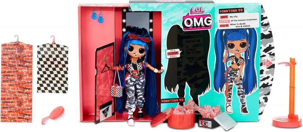 MGA Entertainment 570295PE7C L.O.L. Surprise OMG 3.8 Doll- Downtown BB – Bild 3