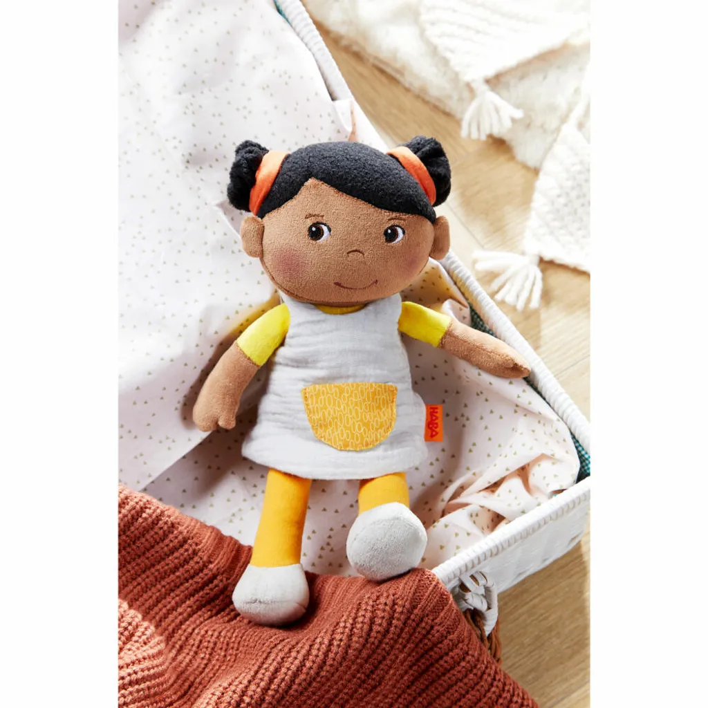 HABA Kuschelpuppe Jada, Stoffpuppe, Plüschpuppe, Puppe, Ab 6 Monaten, 306306 – Bild 5