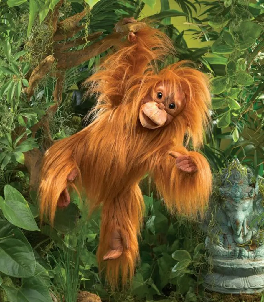 Folkmanis Affe / Baby Orang-Utan 3106 – Bild 6