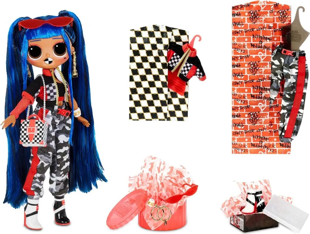 MGA Entertainment 570295PE7C L.O.L. Surprise OMG 3.8 Doll- Downtown BB – Bild 7
