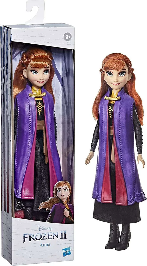 Hasbro Modepuppe »Disney Frozen II« Anna Spielpuppe Eisprinzessin – Bild 3