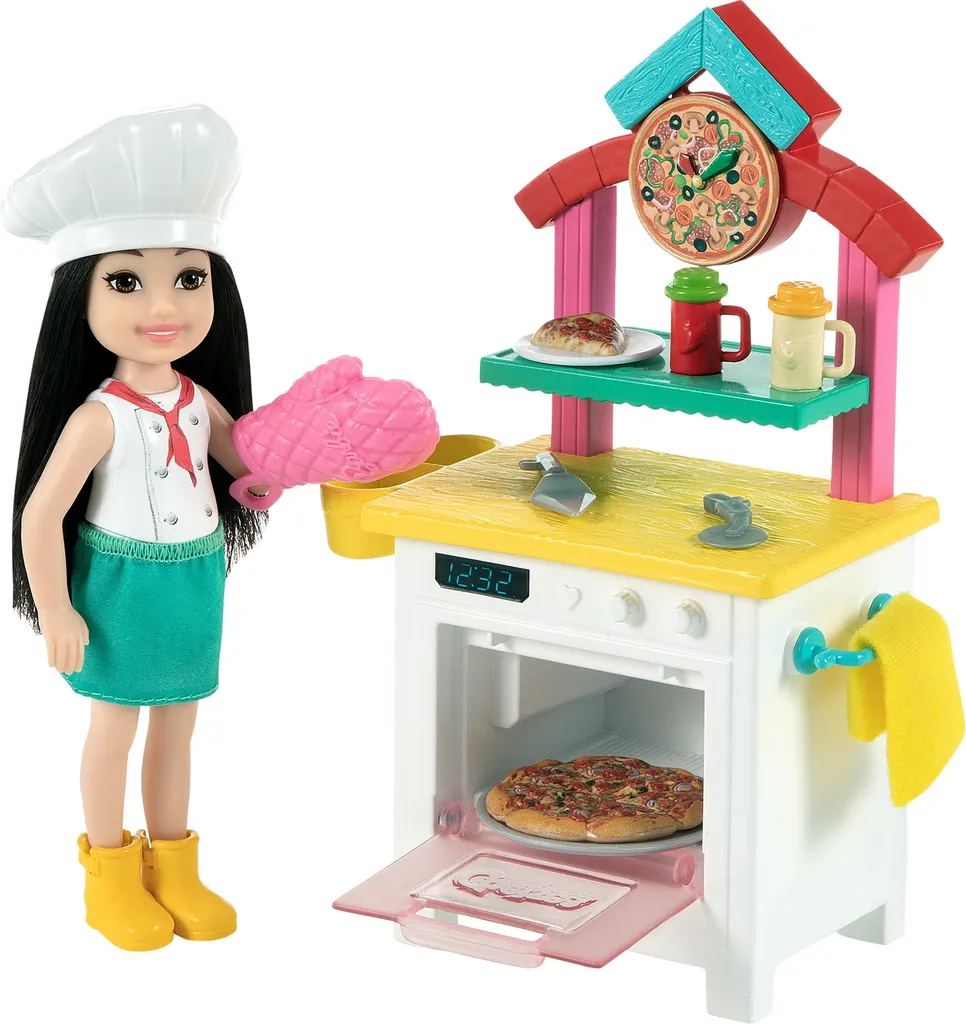Barbie Chelsea Bäckerin-Spielset Mit Puppe Und Zubehör – Bild 2