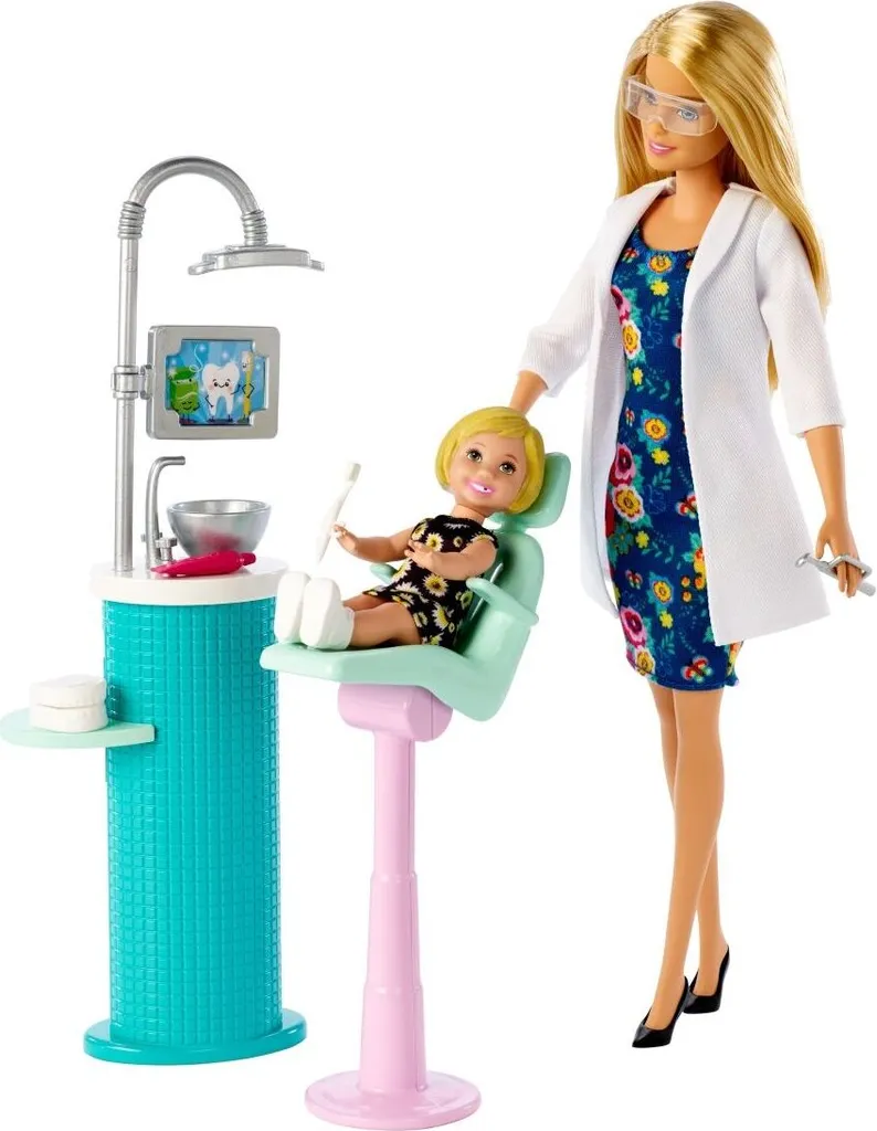 Barbie Zahnärztin-Puppe (blond) Und Spielset – Bild 7