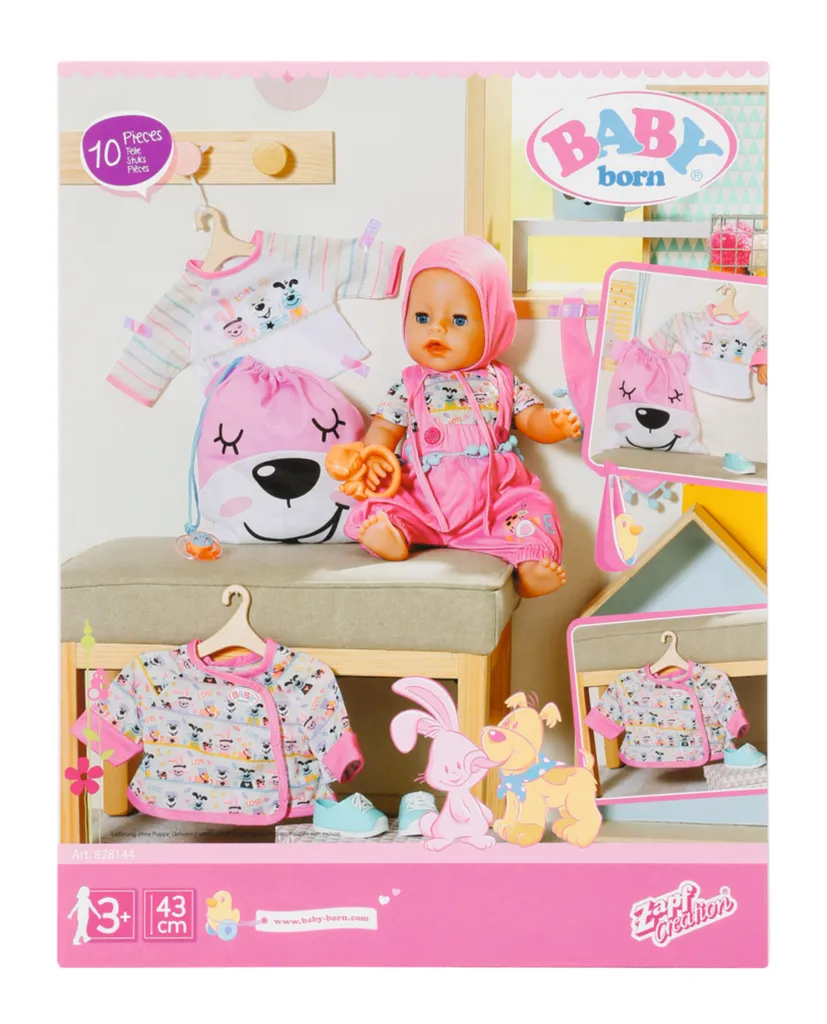 Zapf Creation Zapf BABY Born Deluxe Erstausstattung Set 43 Cm – Bild 8