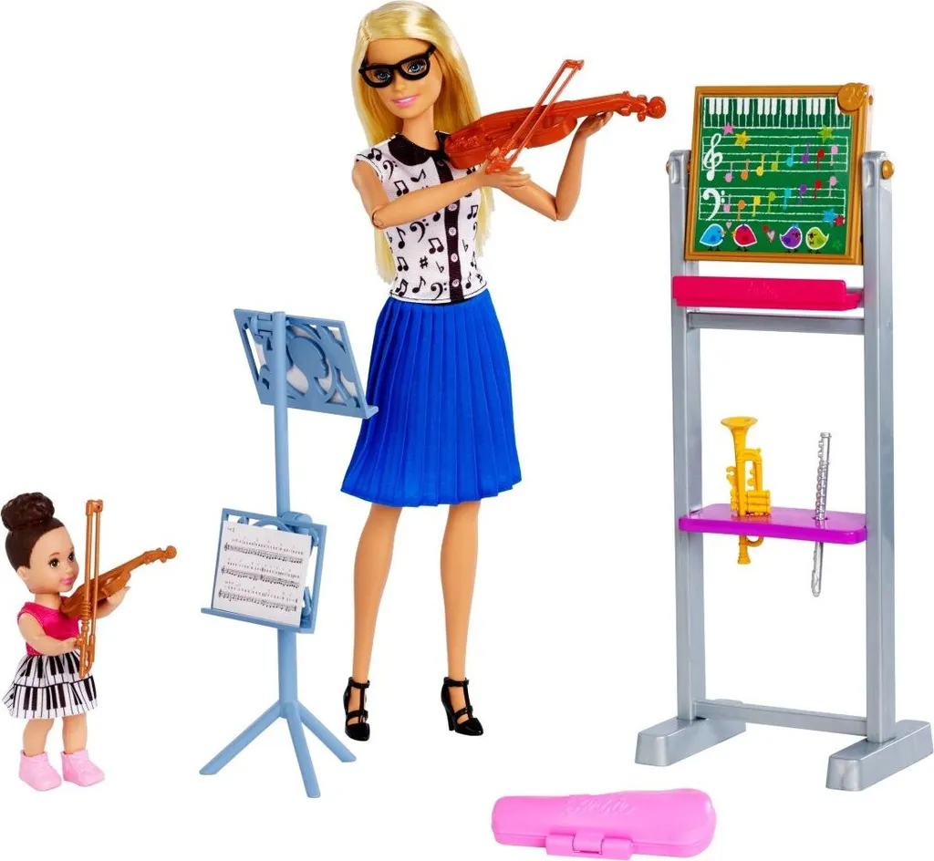 Barbie Musiklehrerin-Puppe (blond) Und Spielset – Bild 4