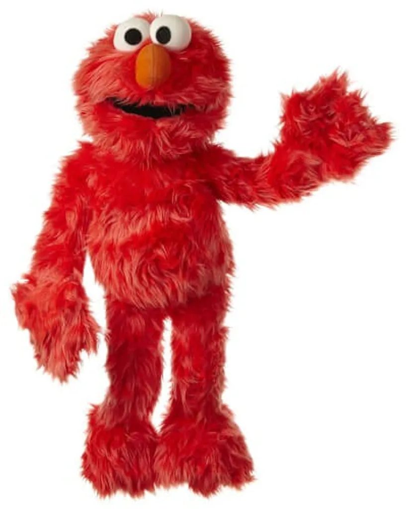 Living Puppets Handpuppe Elmo Aus Der Sesamstraße 65 Cm