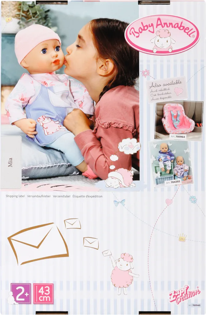 Zapf Creation Zapf 705940 Baby Annabell Mia 43 Cm – Bild 13