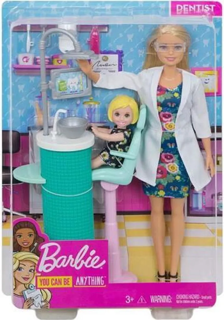 Barbie Zahnärztin-Puppe (blond) Und Spielset – Bild 19