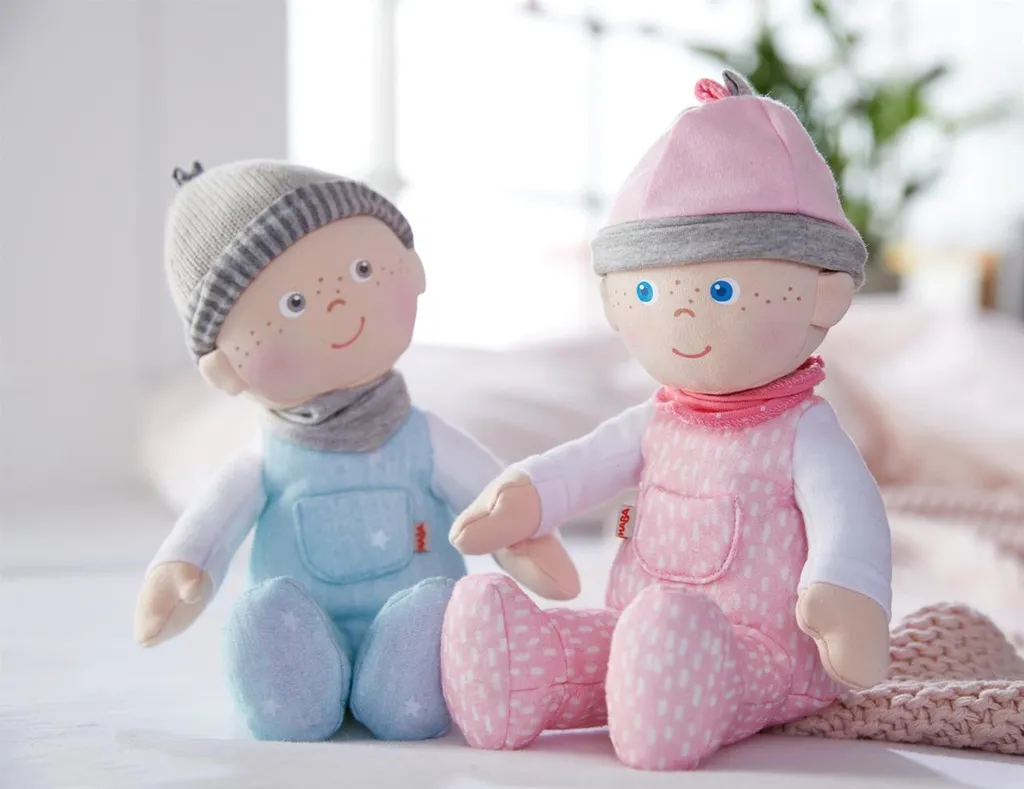 HABA Kuschelpuppe Pit, Schmusepuppe, Puppe, Stoffpuppe, Ab 0 Jahren, 305753 â Bild 5