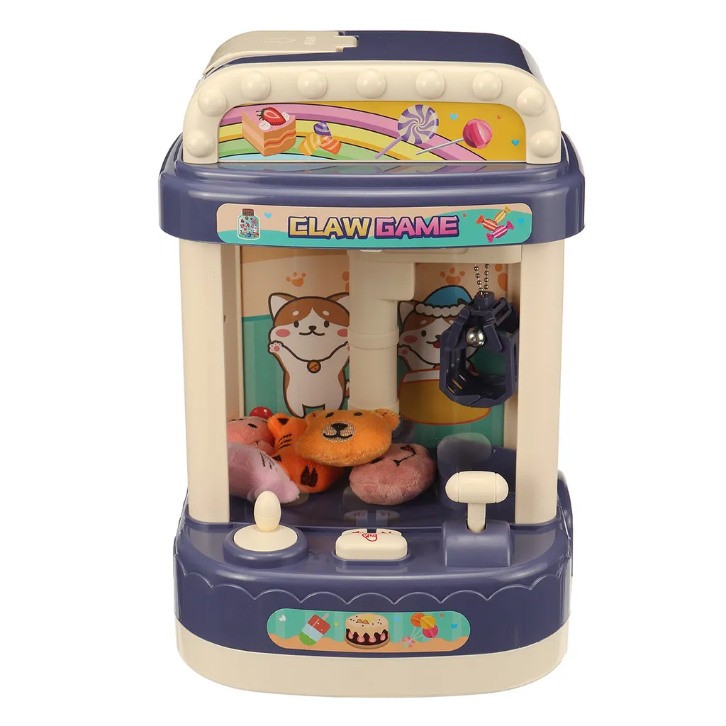 Kimbosmart Mini Puppenmaschine Klauenmaschine Grabber Klauen Maschine Mit Musik Licht DIY Spielzeug Kinder