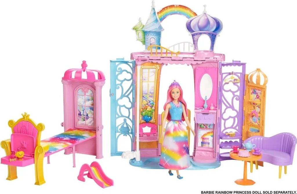 Barbie Dreamtopia Regenbogen-Königreich Schloss – Bild 5