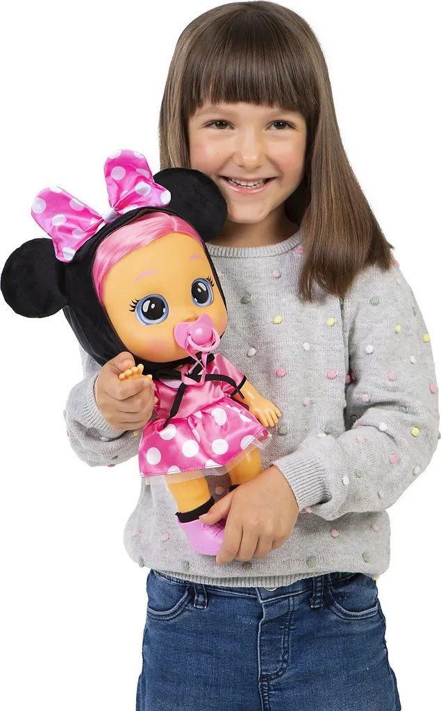 IMC Toys Spielwaren Cry Babies Dressy Disney Minnie Babypuppen Puppen Babypuppen – Bild 6
