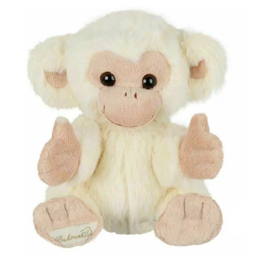 Barbara Bukowski Plüsch Affe Baby Denis Creme Schmusetier Kuscheltier 15 Cm Neu