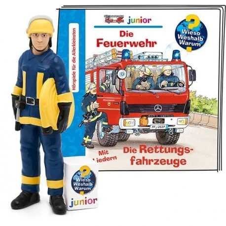 Tonies® Wieso? Weshalb? Warum? Junior - Die Feuerwehr/Die Rettungsfahrzeuge – Bild 3